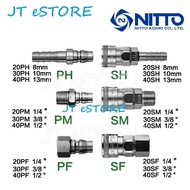 [JT eSTORE] NITTO KHOKI Hi Cupla Air Quick Couplings/ Coupler for Air Compressor -Plug Socket 20 30 