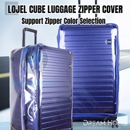 Innovatech Lojel Cubo Transparent Luggage Protective Cover/Support Zipper Color Selection