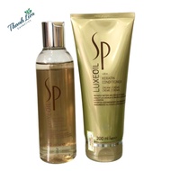SP Wella Keratin Luxe Oil Argan conditioner shampoo for damaged hair 200mlx2.TL TL