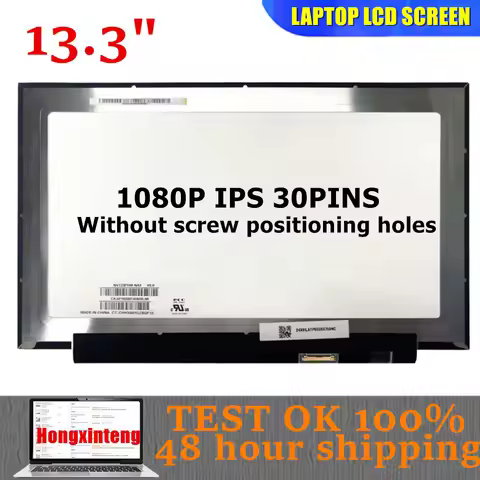 NV133FHM-N43 V8.0 AND V8.2 N133HCE-EAA NV133FHM-N33 B133HAN06.6 Original 13.3INCH 1080P IPS 30PINS F