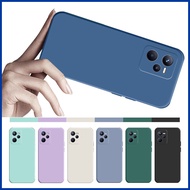 For Realme C35 Realme Narzo 50A Prime Casing No Yellowing Liquid Silicone Rubber Square Soft Case Co