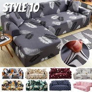 Muti-styles Raya 1/2/3/4 Seater Sofa Cover for Regular or L Shape Sarung Kusyen Universal Slipcover 