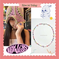 Idol Style Beaded Necklace - NEWJEANS HYEIN
