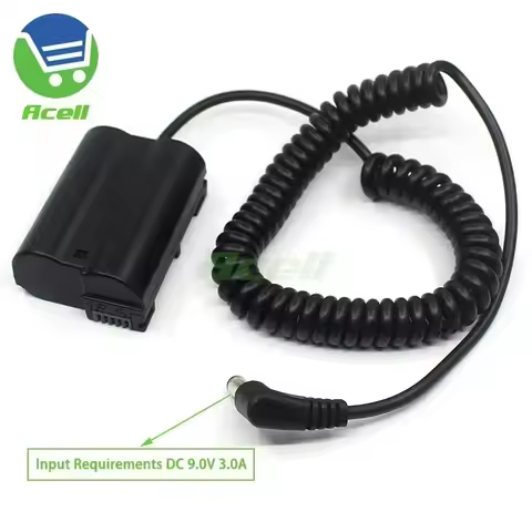 EP-5B Power Connector EN-EL15/a/b Dummy Battery for Nikon Z6 Z7 D500 D600 D780 D800E D810A D850 D700