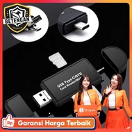 XZT Card Reader OTG 3in1 USB 2.0 Micro USB Type C OTG SD Card MicroSD - YC320