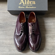 ALDEN STYLE 2210 SPLIT TOE BLUCHER COLOR 8 CORDOVAN 91/2 E SHOES NEW ENGLAND TASSELS MENS CLASSIC OR