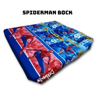 Homemade Bed Sheets with Children's Spiderman Character Motifs Measuring 120x200x20, 160x200x20, 180