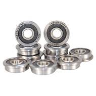 F695-2RS Flanged Ball Bearing ABEC-9 5x13x4mm Double Rubber Sealed (GCr15) Chrome Steel Bearings F69