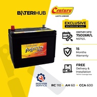 [Installation Provided] 75D26R/L | Century MF12 Heavy Duty | Car Battery Perdana Exora Innova Harrier NS70 /L BateriHub