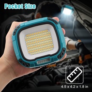 Upgraded multifunctional work light with strong adhesive buckle COB work light Type-C charging porta