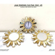 3-in-1 clock set, luxury wall clock, Sultan clock