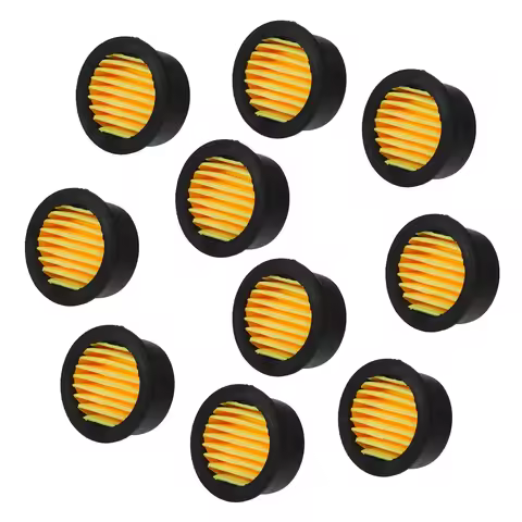 10 Pcs Air Filter Elements Air Compressor Filter Filter Muffler Filter Air Intake Filter Pneumatic P
