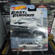 Hotwheels Premium FnF Chevy Nova SS
