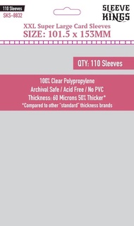 110 Sleeve Kings Spirit Island Thin Sleeves 101.5x153mm