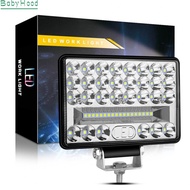 Work Lights -40℃-85℃ 2.3A±0.2 6500K 7200LM Accessories Aluminum+LED IP65