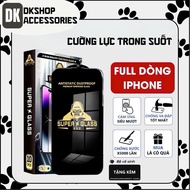 SUPER GLASS DKSHOP Tempered GLASS - Full Protection, Anti-Scratch, 9H Hardness