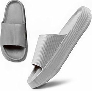 Cloud Slide Slippers for Women Men, Thick Sole Home Pillow Slipper, Non-Slip Quick Drying Message Sh