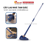 Smart Triangle Mop, Self-Spin 360 Degrees, Floor Mop, Wall Ceiling, Glass Mop