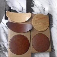 Wooden cushion Round bar chair 30cm. Easy assembly, chair accessories