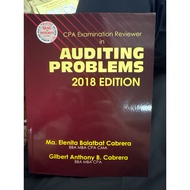 CPA Exam Reviewer in Auditing Problems 2018 ed - Cabrera copy from National Bookstore