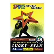 A4 PVC Rigid Sheet 100s