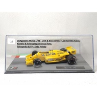 ALTAYA 1/43 LOTUS 99T 1987 ELF YELLOW NO. 11 SATORU NAKAJIMA CADATOYS