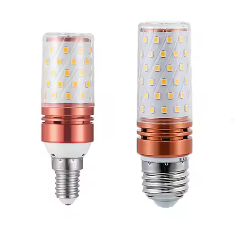 LED Corn Bulb Light E14 Chandelier Candle Light E27 Lamp 2835 SMD110V 220V Warm White 3000K Cool Whi