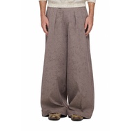 Men's Riven PLEATED WIDE LEG PANTS - BEUTER MS PLEATED WIDE-LEG PANTS - RIBEN