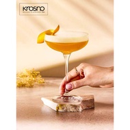 KROSNO Imported Crystal Glass Goblet Cocktail Glass Coupe Saucer-Shaped Champagne Glass Commercial C