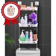 3 Tier Bathroom Storage Rack Space Saver White