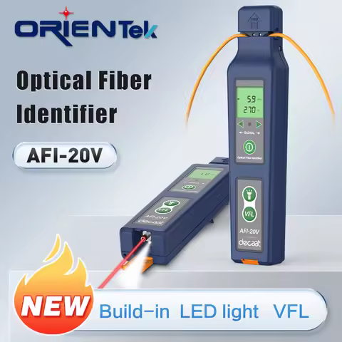 Orientek TFI-40V Optical Fiber Identifier + VFL + LED light, TFI-35 OFI Live Fiber Identifier Detect