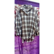 KEMEJA Zara Square Shirt