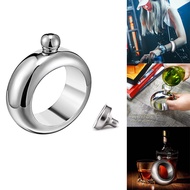 V9Flask Bangle BraceletWine Whisky Hip Flask Flagon Drinking BottleWine Liquor Flask Bracelet for Wo