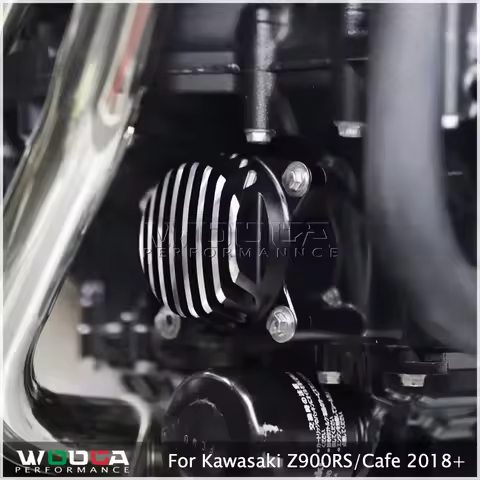 Oil Line Cover For Kawasaki Z900RS Z900 RS Cafe Generator Decorative Protection Middle Engine Covers