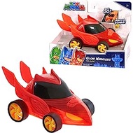 PJ Masks Glow Wheelers Owl Glider Toy with Light & Sound,Red