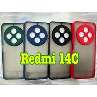 Redmi 14C In Soft Edge Case Hard Back Camera Cover For 14C