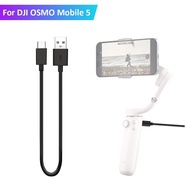 1M Gimbal Charging Cable For DJI OM 5 USB to TYPE-C Data Cable for DJI OSMO Mobile 5 Handheld Gimbal Stabilizer Accessories