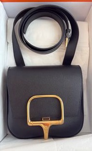 Hermes Della Bag Black GHW