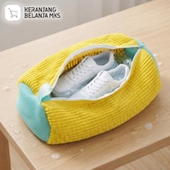 Laundry Shoe Washing Bag Mesh Bag Anti-Damage Protector 18x37x18cm