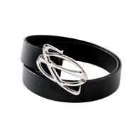 [K-2] Y2K Jupiter Belt Metal LOGO Loop Geometric Figure American Matching Accessories Niche [KM213] 