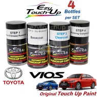 TOYOTA VIOS Original Touch Up Paint - EZY Touch Up Combo Set- Car Touch Up Paint