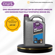 OWS Germany 5W-30 PAO based Fully Synthetic High Performance Petrol/Diesel Engine Oil