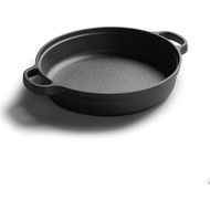 Pre-Seasoned Cast Iron Grill Skillet Pan.cast Iron Skillet 9-inch Masterclass Cookware for Barbecue,