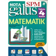 [Special Offer] Buku Rujukan Nota Galus Matematik Tingkatan 4