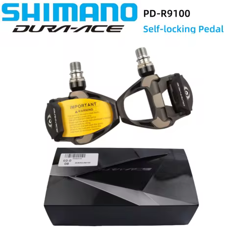 Shimano DURA-ACE R9100 Single Sided SPD-SL Foot Pedal PD-R9100 Carbon Fiber Self-locking Pedal Suita