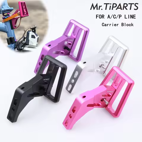 Mr.TiPARTS for Brompton A Line C Line P Line bicycle bag carrier block rising seat integrated bicycl