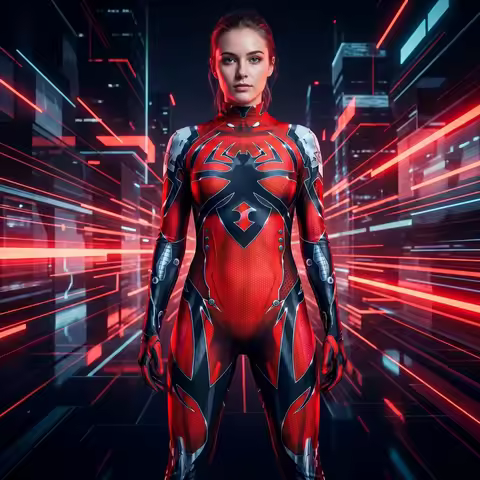 Women Red Blood Widow Jamie Spider Cosplay Costume 3D Print Zentai Bodysuit Superhero Jumpsuit Hallo