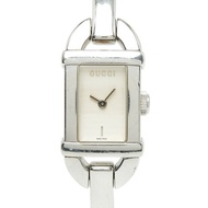 Gucci 手鐲腕錶 6800L 石英機芯 銀色錶盤 不鏽鋼錶殼 女士 GUCCI