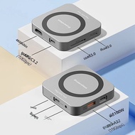 8-IN-1 แม่เหล็ก 2230 M.2 NVMe SSD 10Gbps SSD USB C 3.2 Gen2 NVMe PCI-E 100W สําหรับ iPhone15 Pro Mac