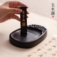 Inkstone calligraphy Dedicated Grindable Ink natural Rough Graphite Inkstone Ink Stick Brush Ink Ink